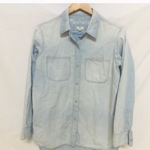 Madewell Chambray perfect shirt